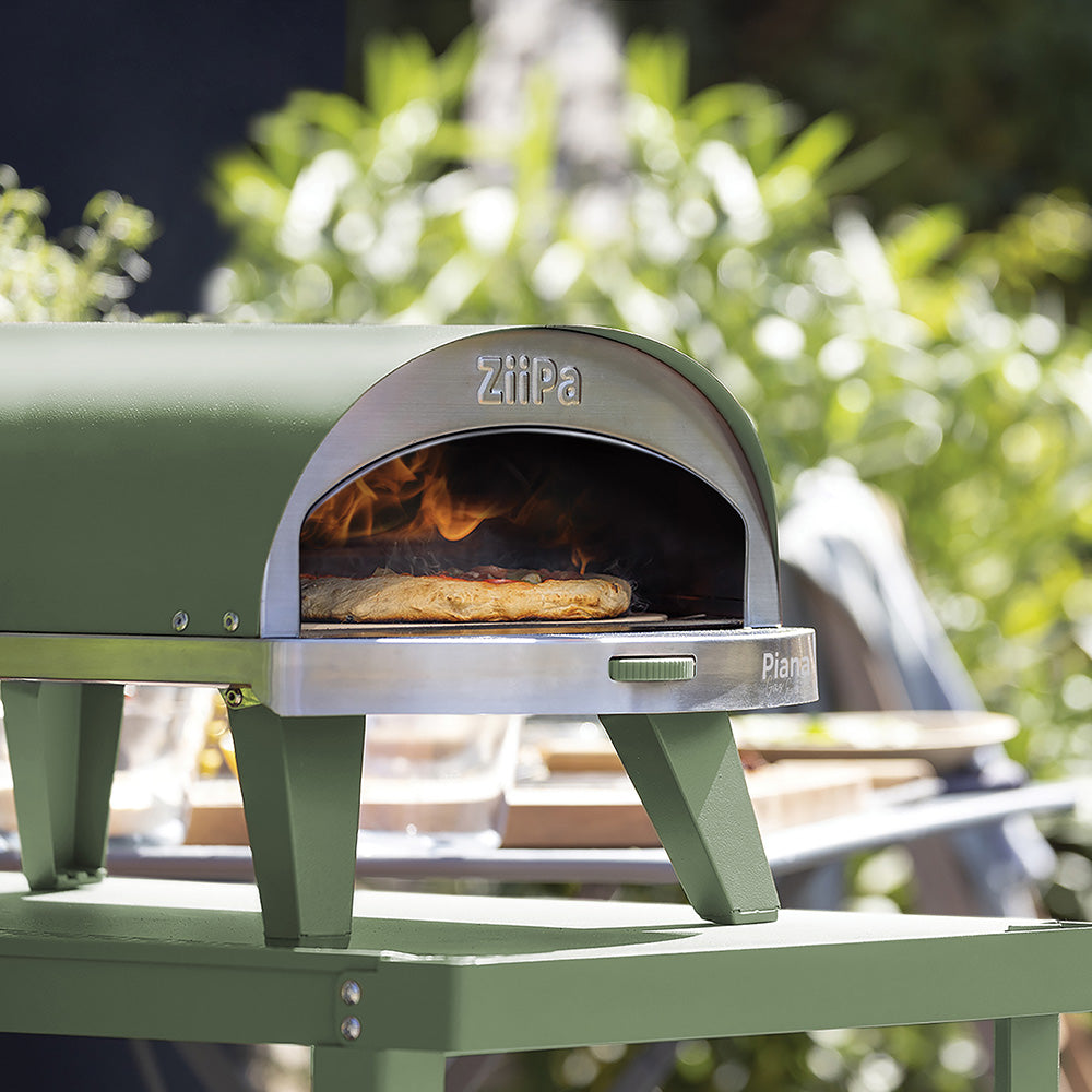 Piana Evo Gas • 12"-Gas-Pizzaofen • Eucalyptus