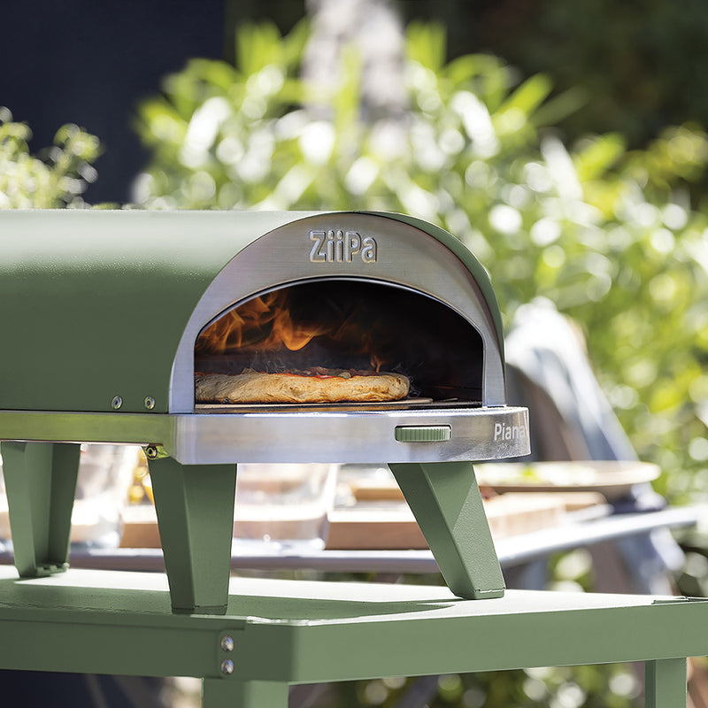 Piana Evo Gas • 12"-Gas-Pizzaofen • Eucalyptus