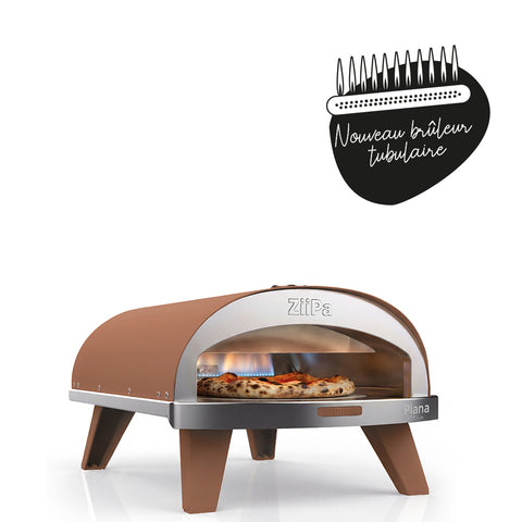 Piana Evo Gaz • Four à pizza à gaz 12" • Terracotta