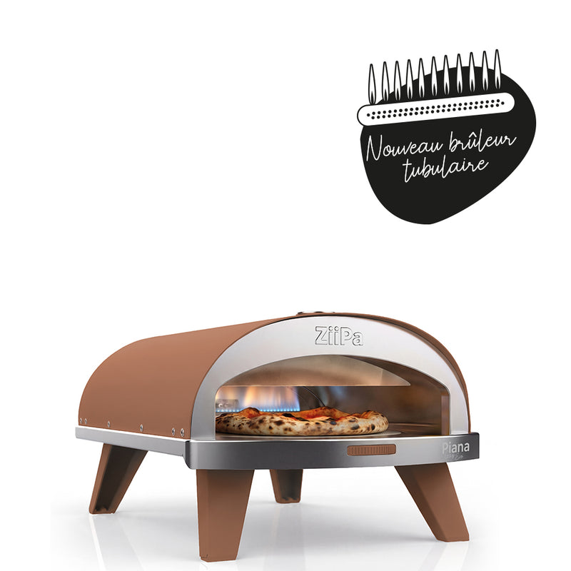 Piana Evo Gaz • Four à pizza à gaz 12" • Terracotta