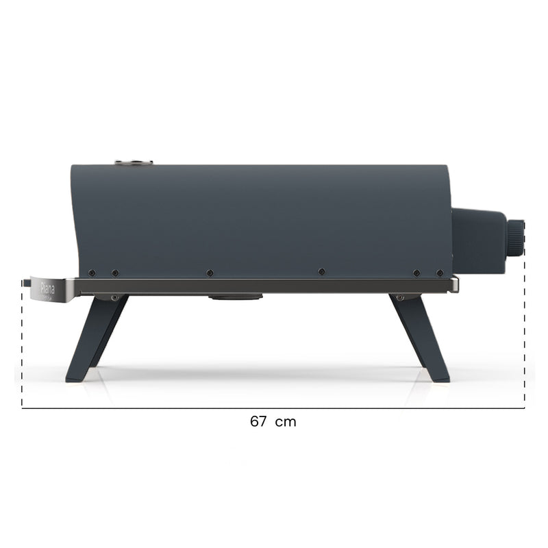 Piana Gaz Evo • Four à pizza à gaz 12" • Ardoise