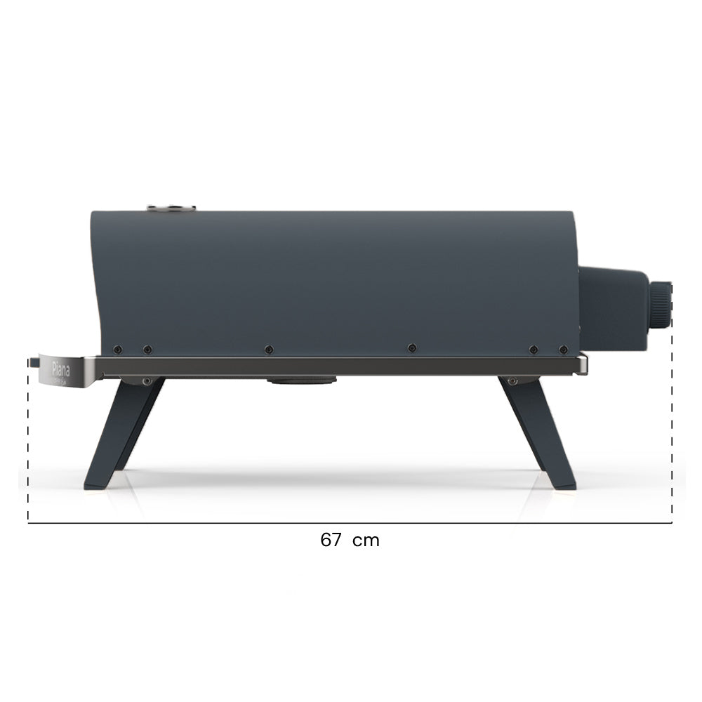 Piana Gaz Evo • Four à pizza à gaz 12" • Ardoise