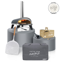Pack Iniziale • Piana wood oven box • Ardoise