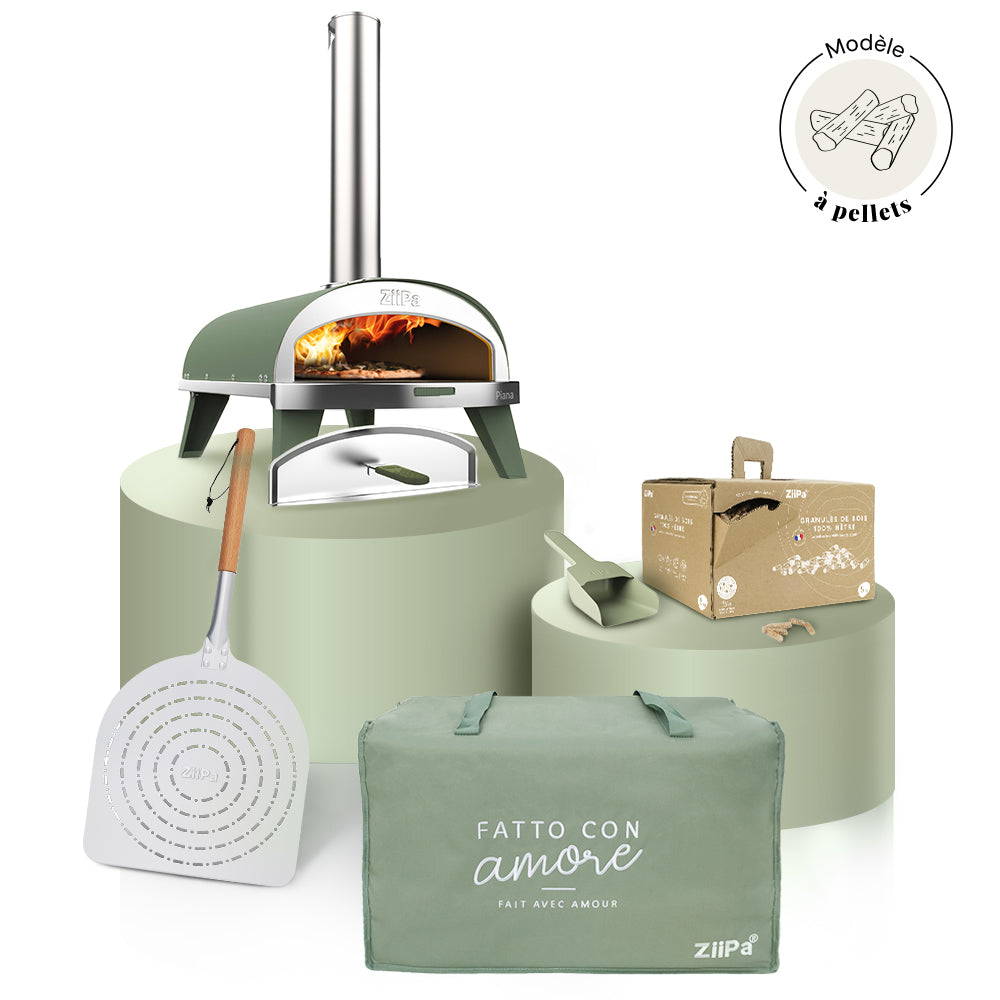 Pack Iniziale Bois • Coffret four à bois Piana  • Eucalyptus