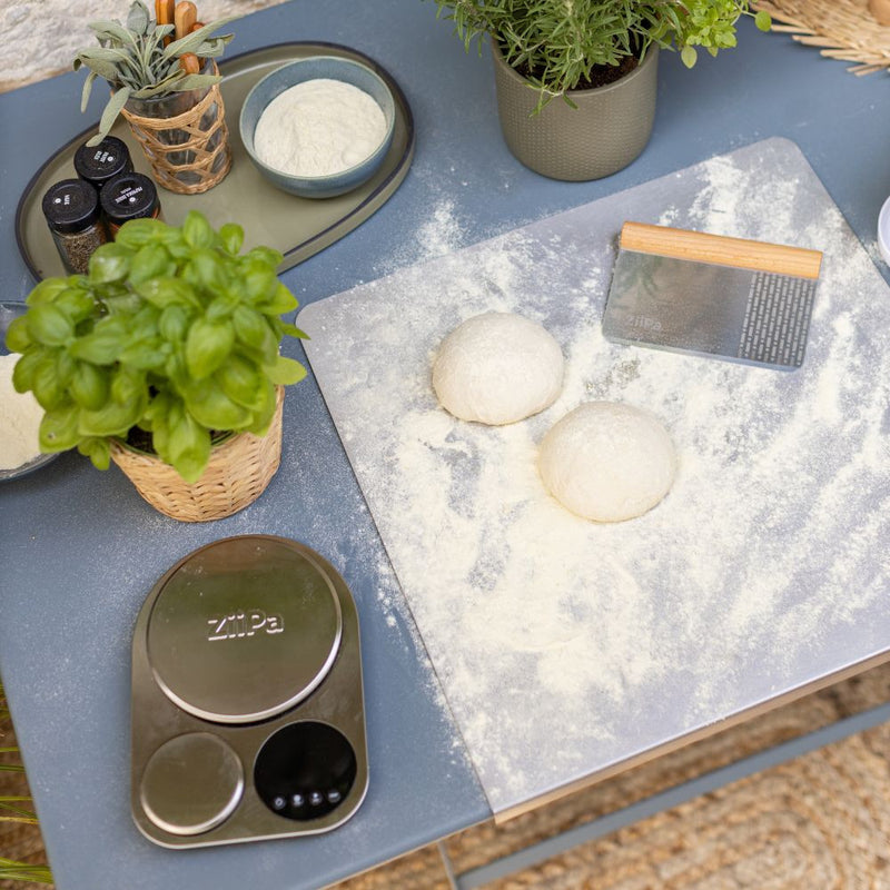 Pack Preparazione • Scale, 6 dough boxes, dough cutter • Eucalyptus