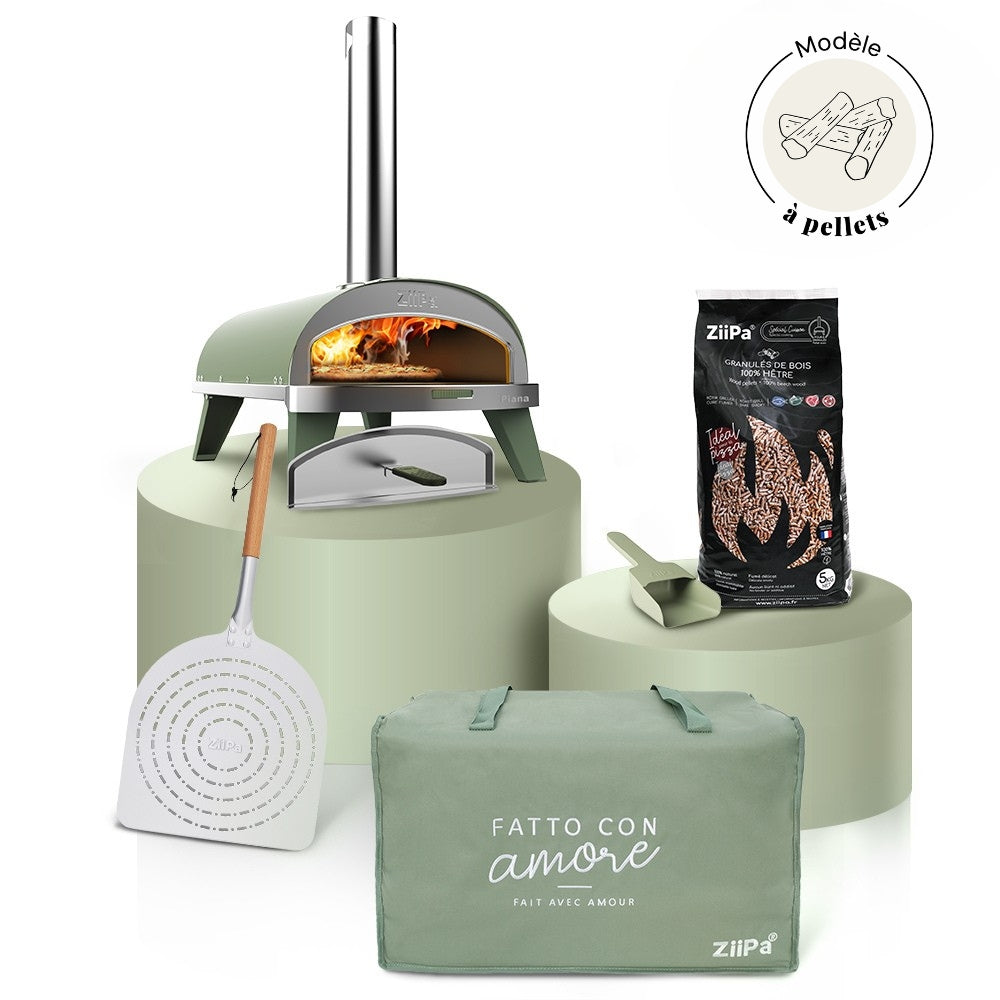 Pack Iniziale Bois • Coffret four à bois Piana  • Eucalyptus