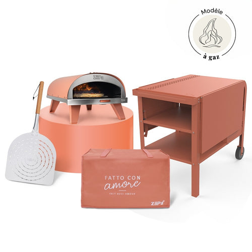 Pack Iniziale Gaz • Coffret four à gaz Piana Gaz • Terracotta