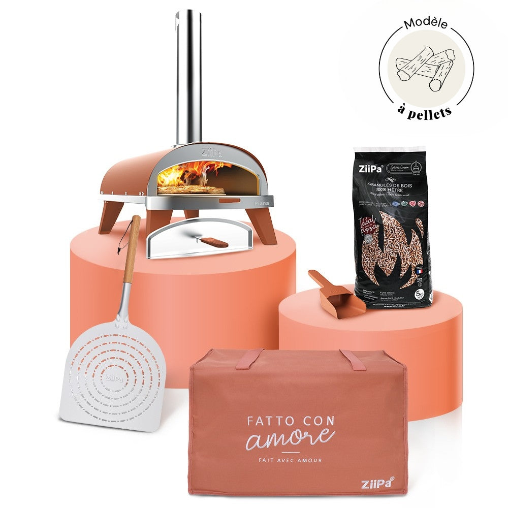 Pack Iniziale • Piana wood oven box • Terracotta