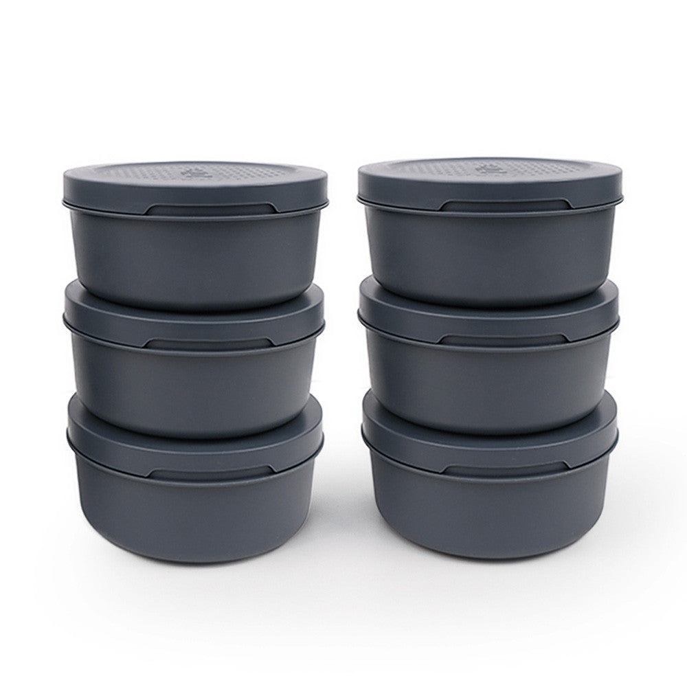 Spetina • Set of 6 dough boxes • Ardoise