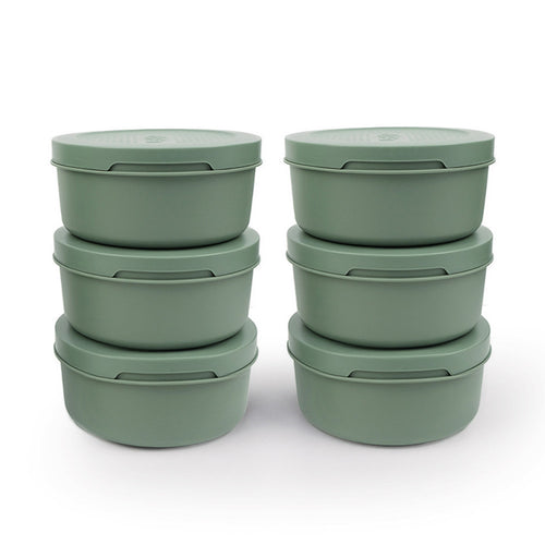 Spetina • Set de 6 boîtes à pâtons • Eucalyptus